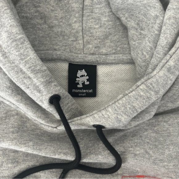 Men’s Monstercat Grey Hoodie, Small, NWOT - Picture 4 of 9